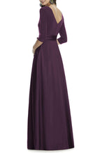Load image into Gallery viewer, Long Sleeve fashion Long Dress-M1
