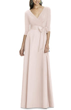 Load image into Gallery viewer, Long Sleeve fashion Long Dress-M3
